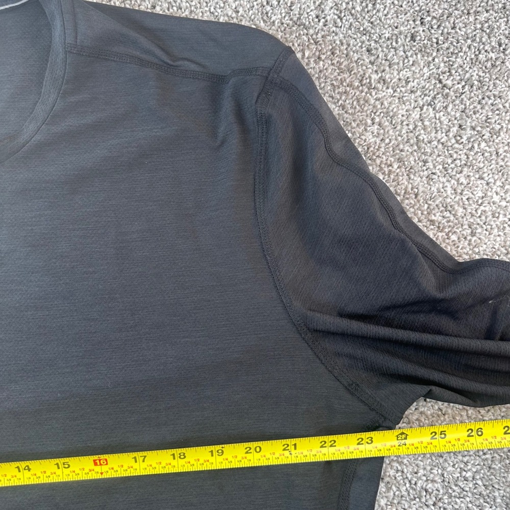 Ten Thousand Versatile L/S Shirt Mens XXL Black Training Gym Athleisure Walk - Picture 5 of 7